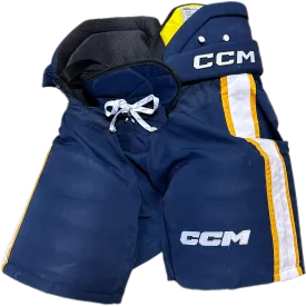 CCM HPTK - Used Pro Stock Hockey Pants (Navy/Yellow/White)