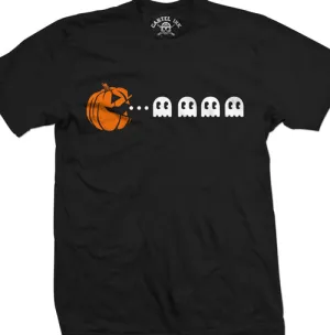 Pumpkin Pac Man Men's T-Shirt