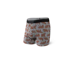 Quest Boxer Brief Grey Grizzly